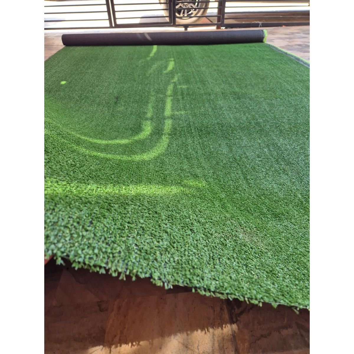 GENERICO - Pasto sintetico 15mm2mts x 1mts 2m2