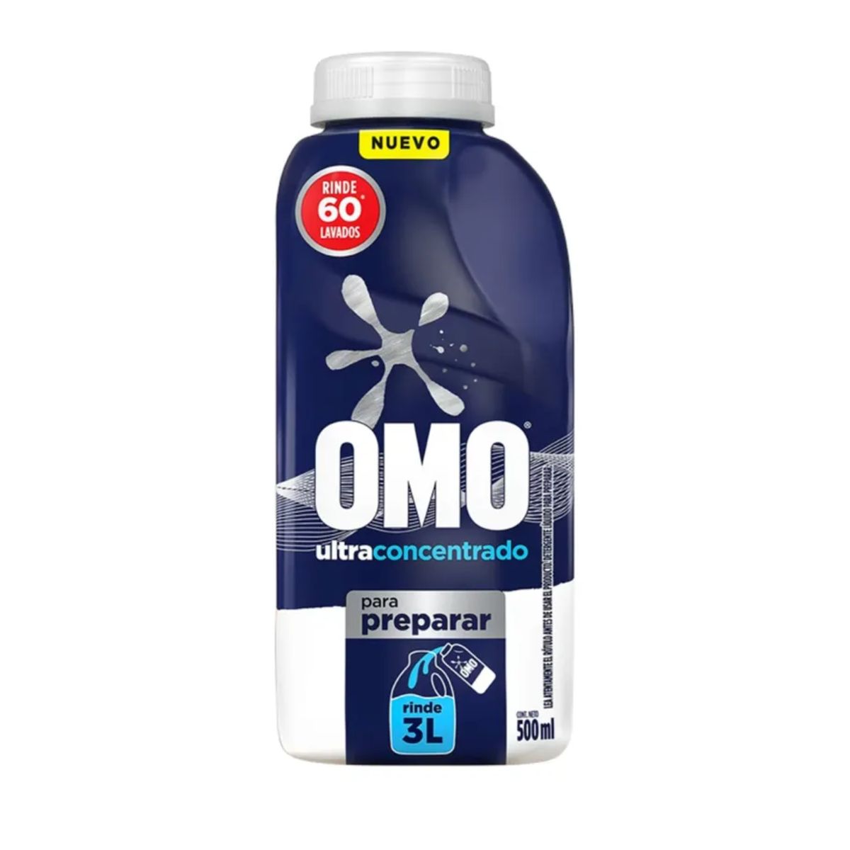 GENERICO - Detergente Liquido OMO para diluir ultra concentrado 500 ml
