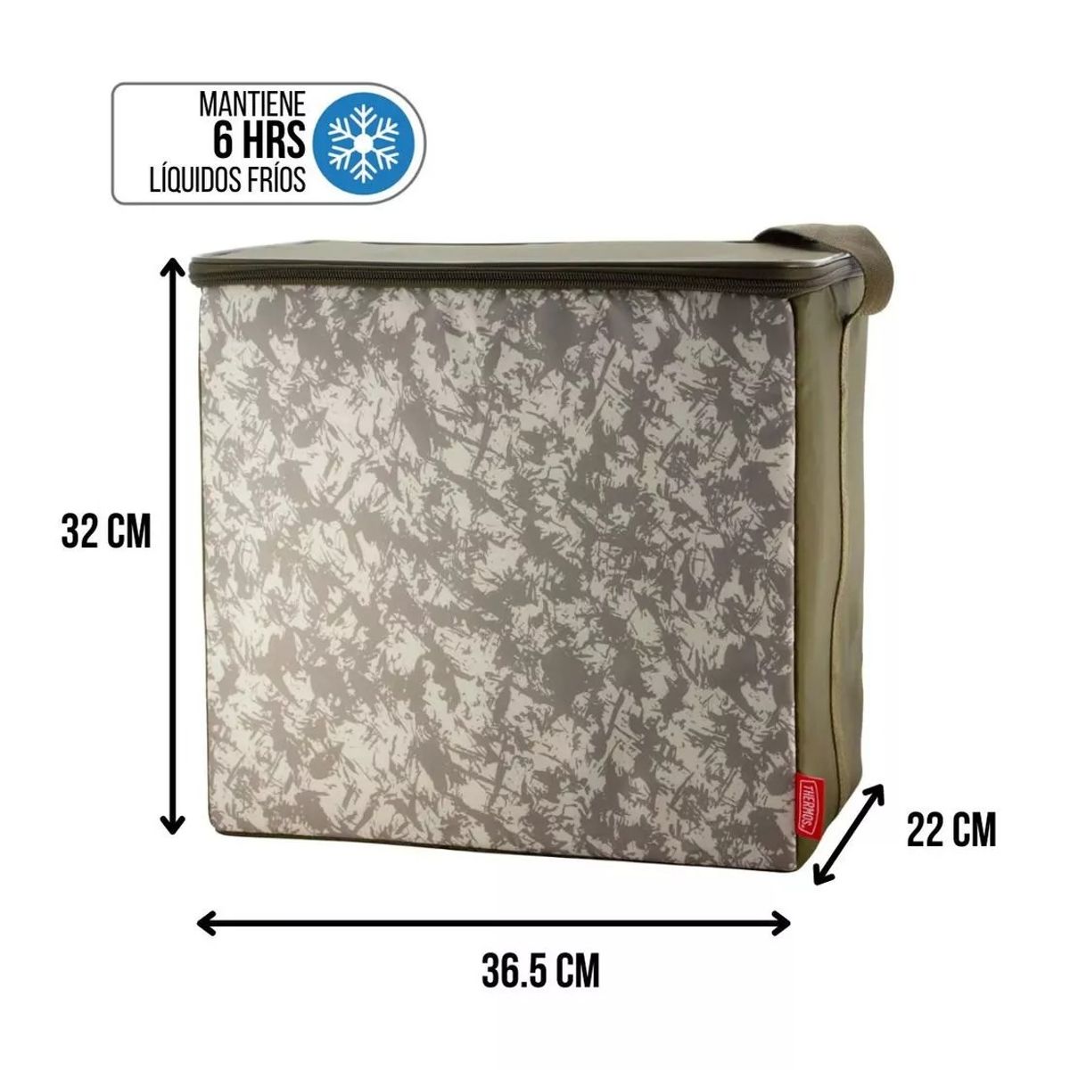 THERMOS - Cooler Flexible Plegable Thermos Camuflado 36 latas THERMOS