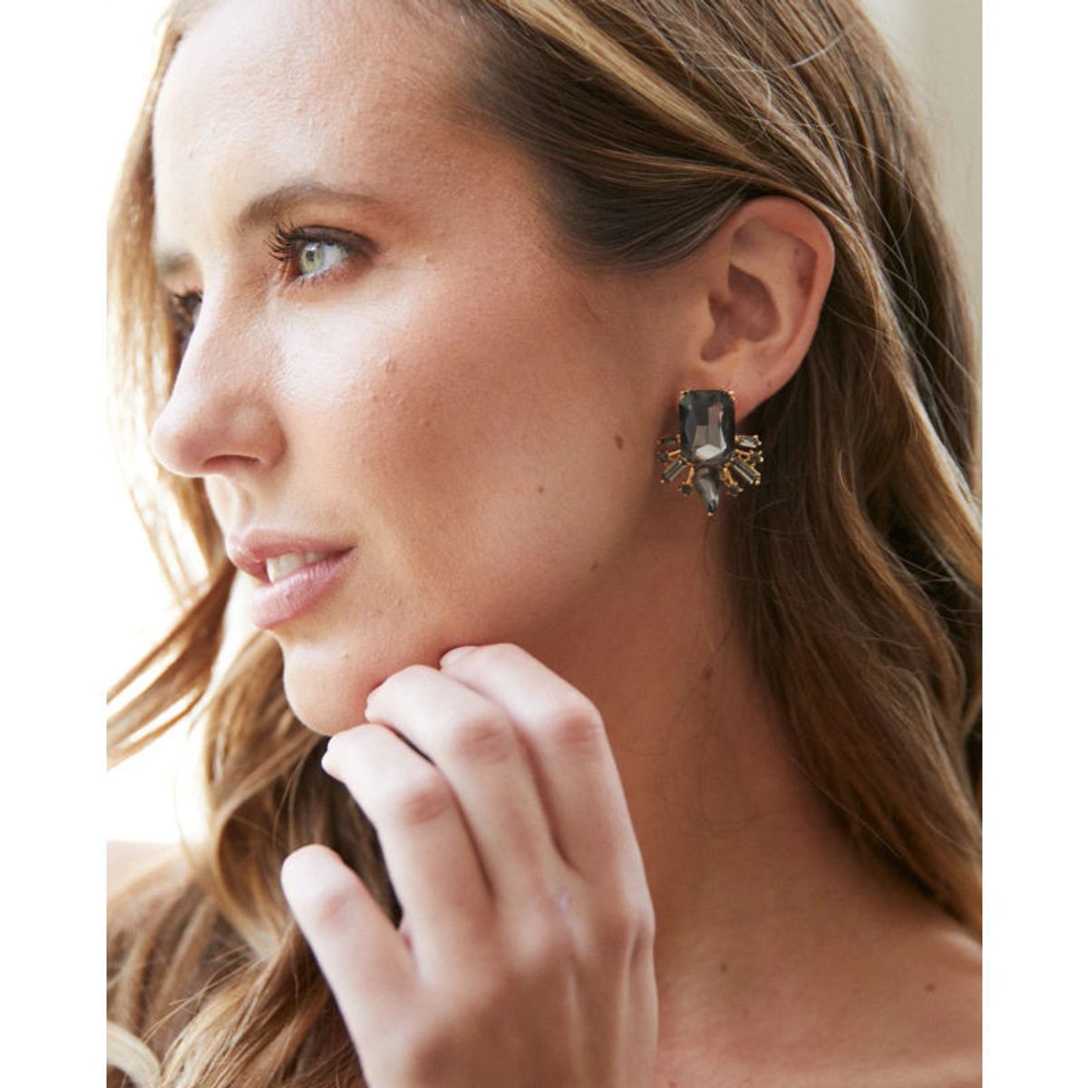 MI PLACARD - Aros Brillo Melissa Grises