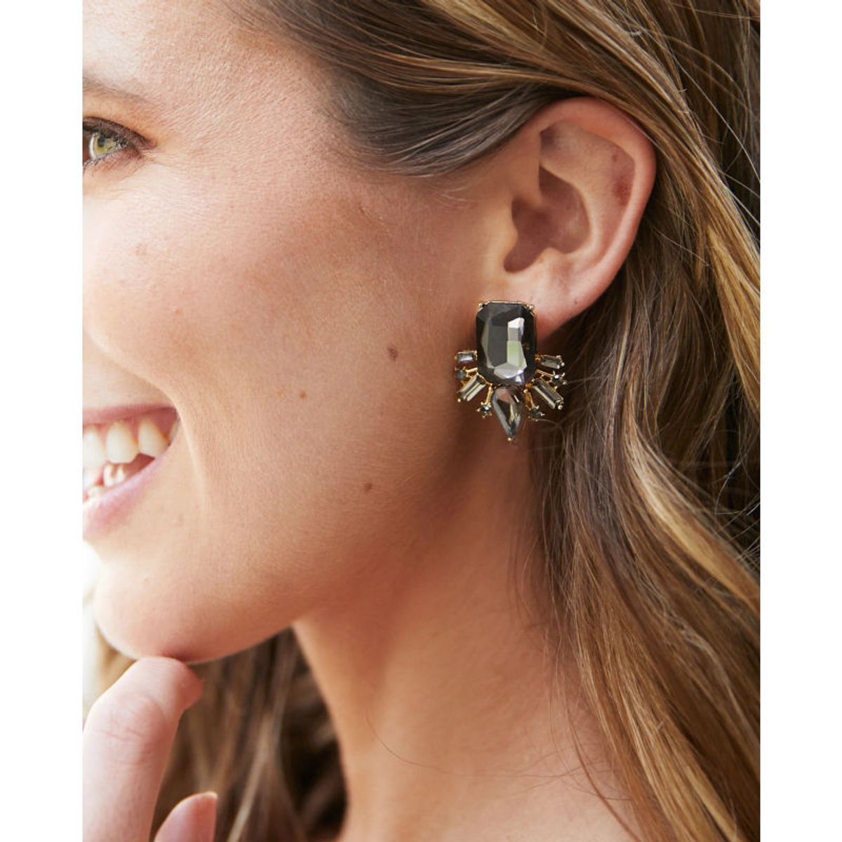 MI PLACARD - Aros Brillo Melissa Grises