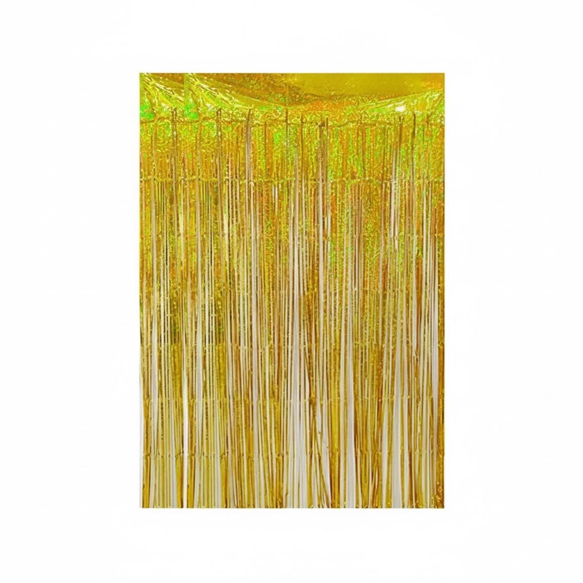 GENERICO - Cortina Metalica Dorada 100x300cm