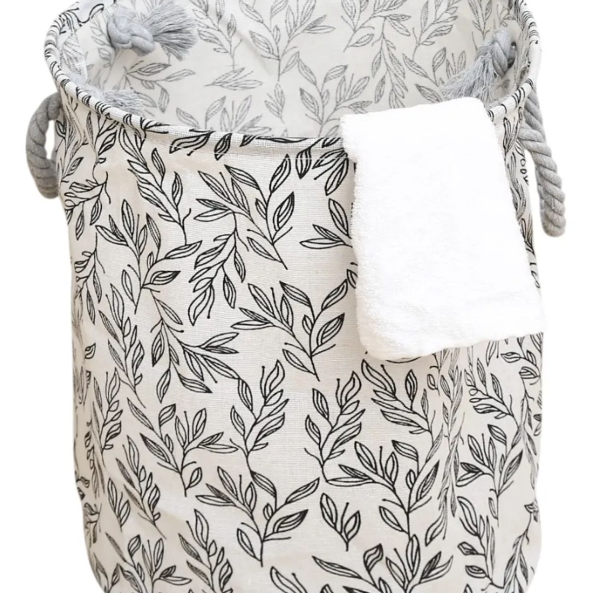 OKAY - Cesto Ropa Sucia Caja Redonda Organizador Canasto Plegable