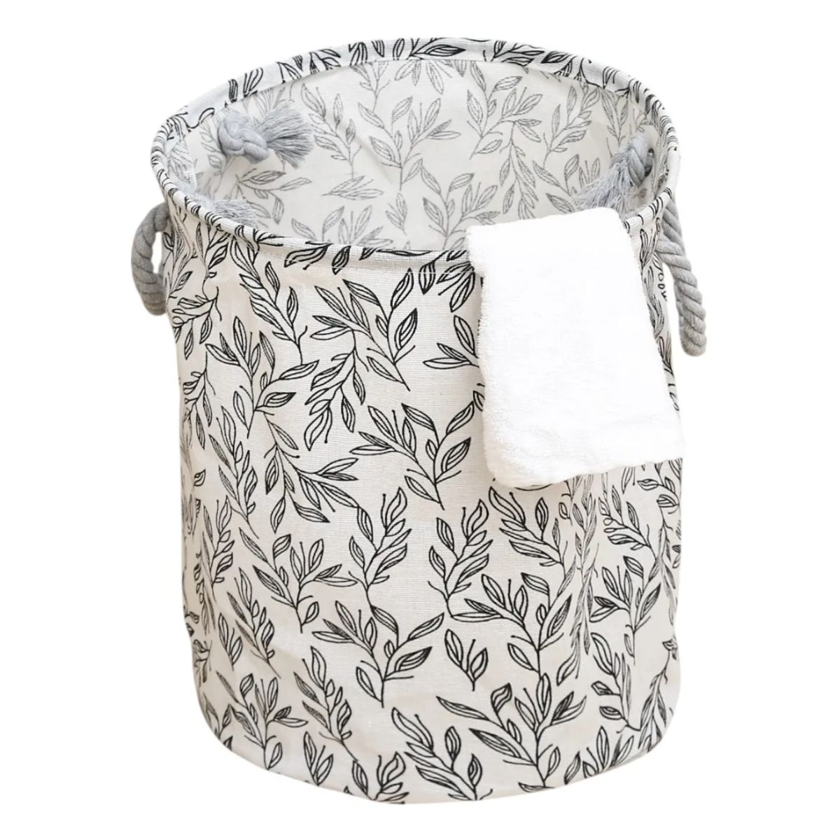OKAY - Cesto Ropa Sucia Caja Redonda Organizador Canasto Plegable