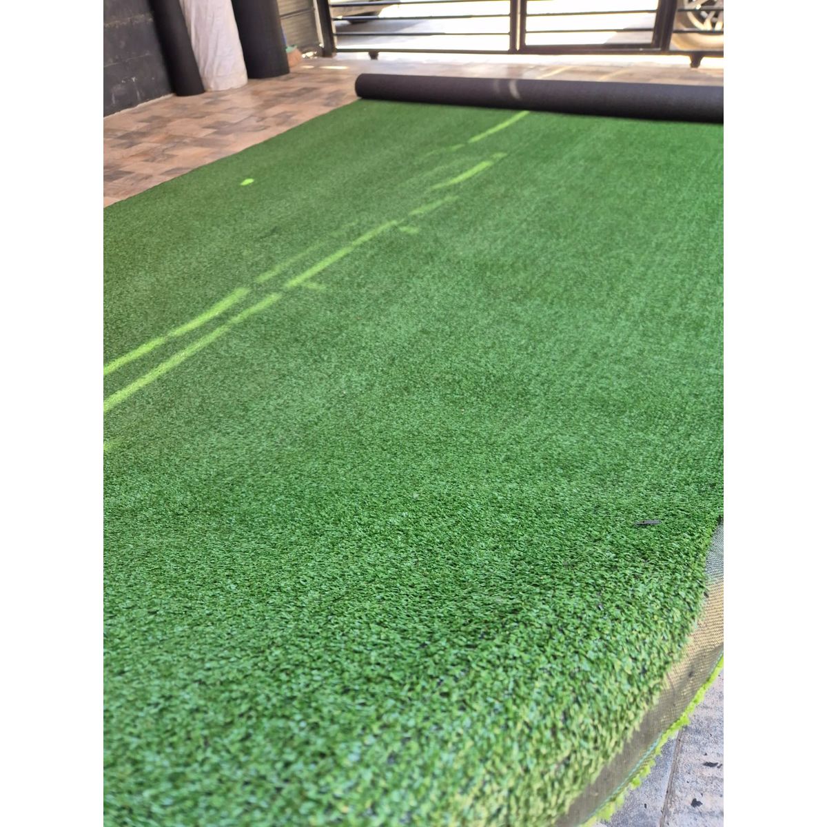 GENERICO - Pasto sintetico 7mm 25mts x 2mts 50m2