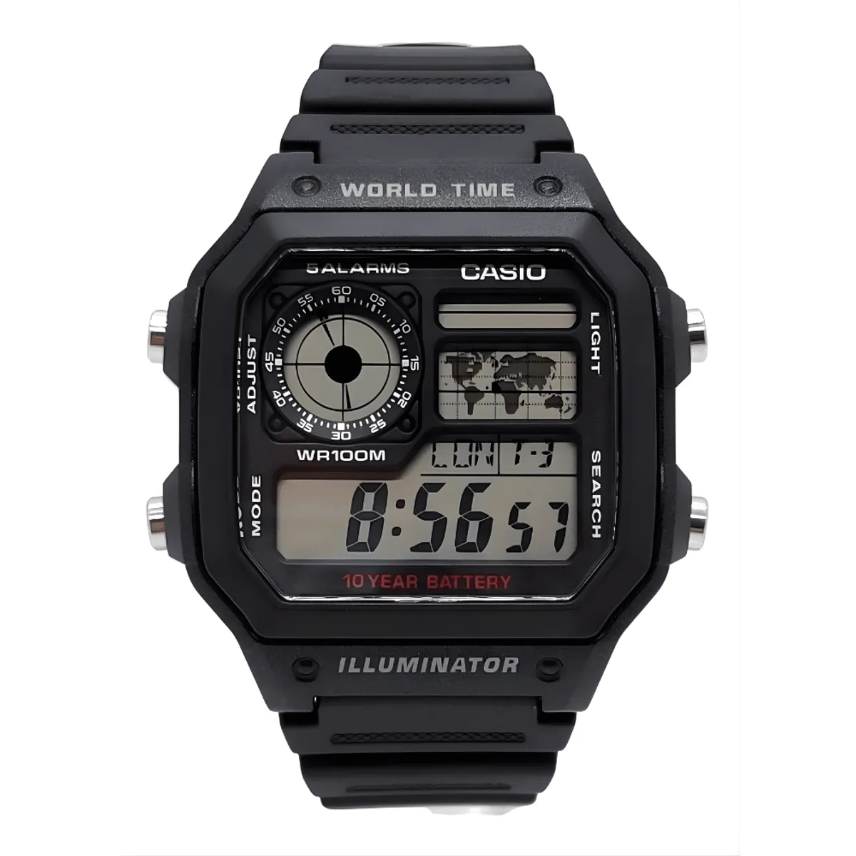 CASIO - RELOJ CASIO AE-1200WH-1AVDF NEGRO HOMBRE