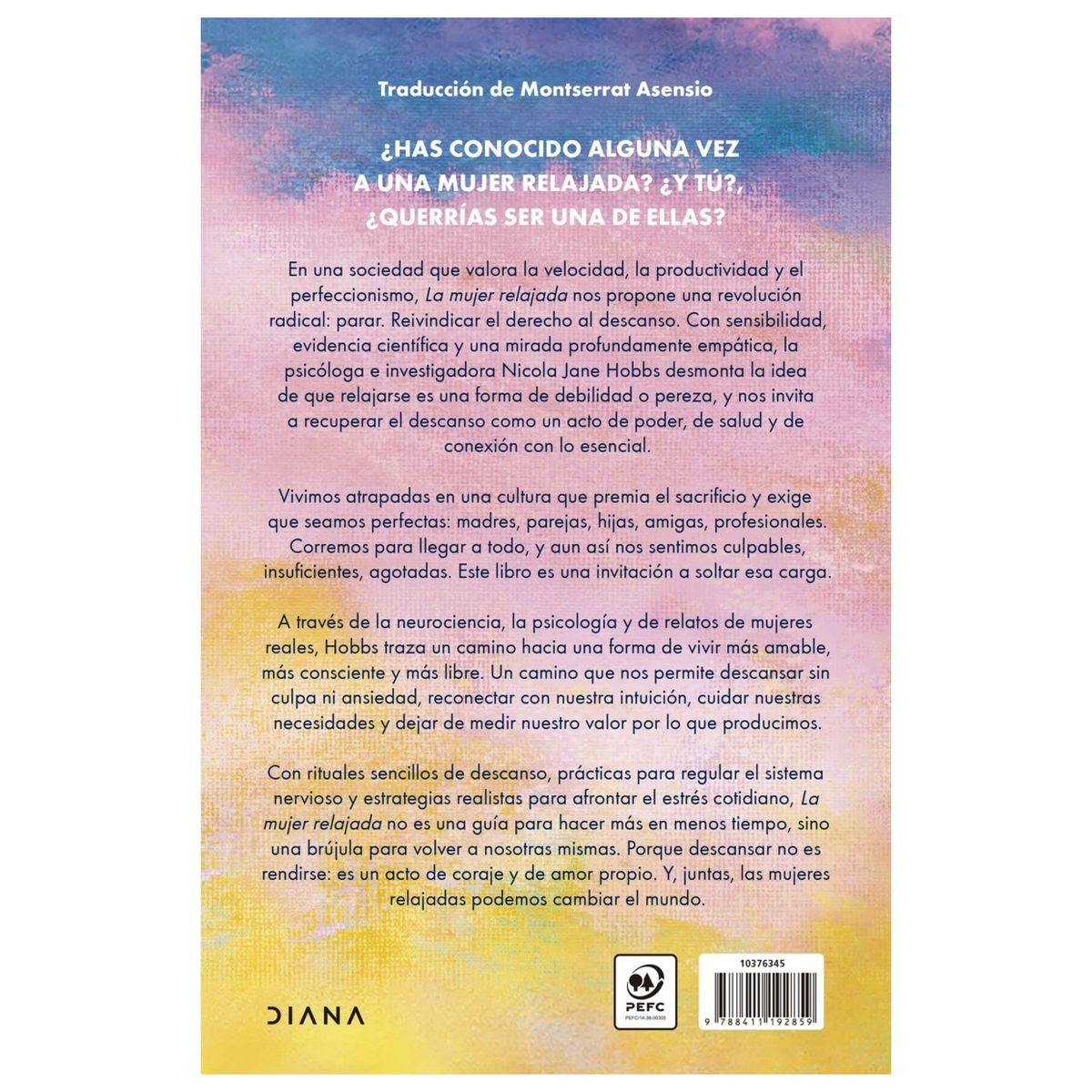 HITWAY MUSIC - LA MUJER RELAJADA TAPA BLANDA - NICOLA JANE HOBBS - LIBRO