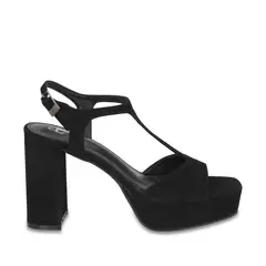 GOTTA - Sandalia Mujer Taco Negra 65910
