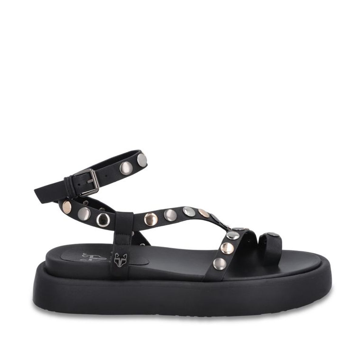 GOTTA - Sandalia Plataforma Negra Mujer 55953