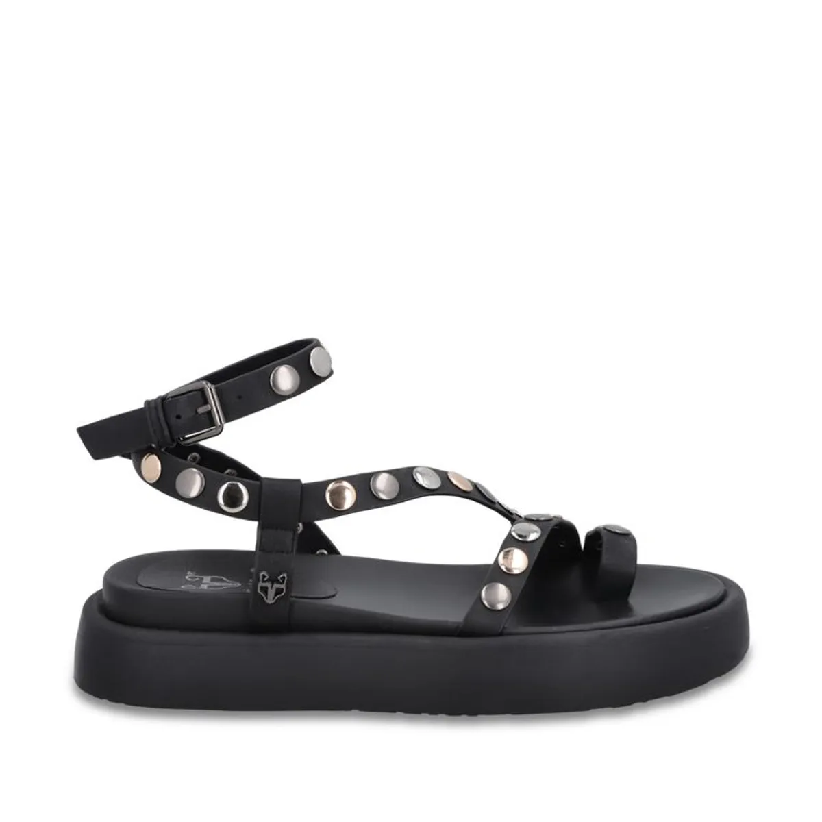 GOTTA - Sandalia Plataforma Negra Mujer 55953
