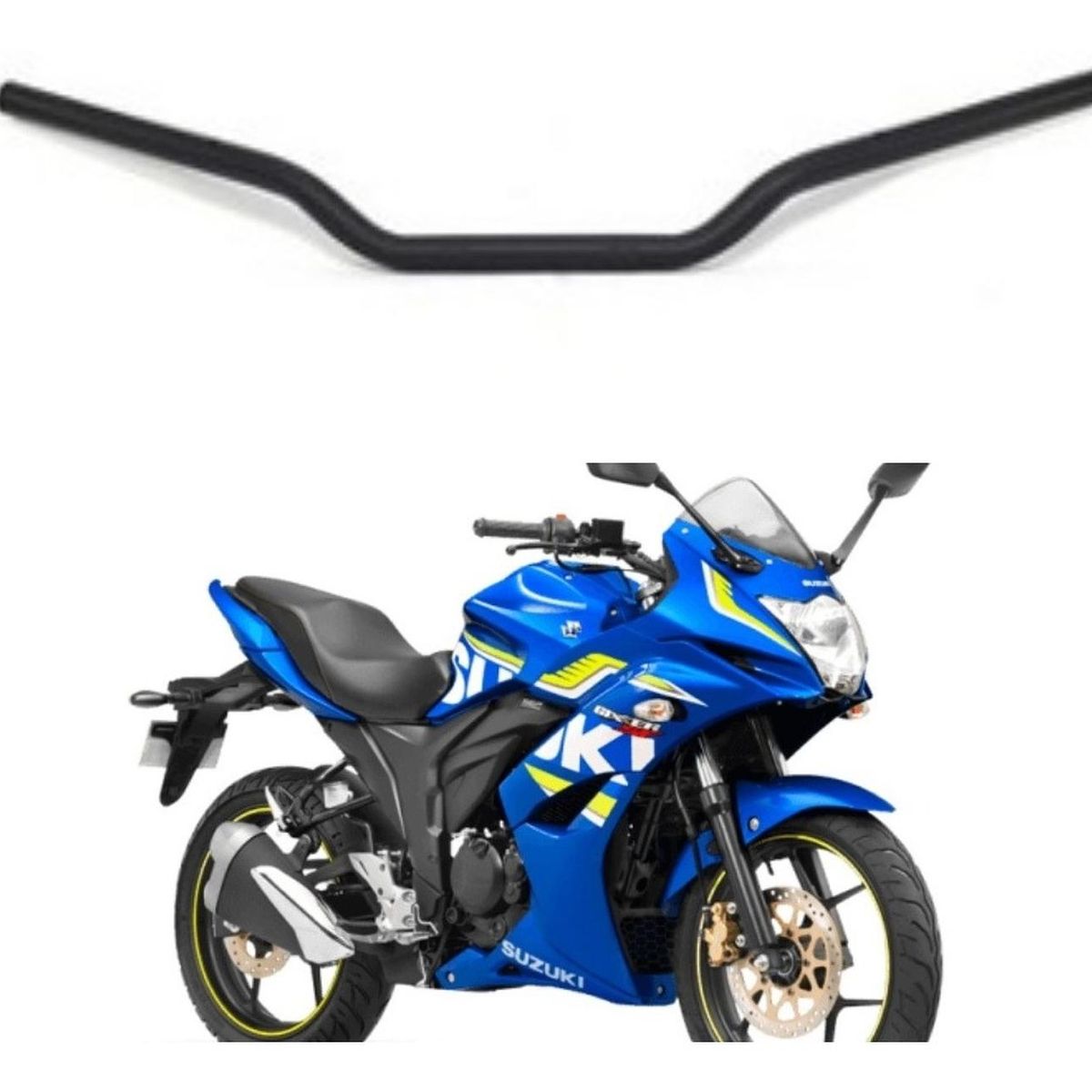 GENERICO - Manubrio Para Moto Suzuki Gixxer 150 Di  Gsxs 150