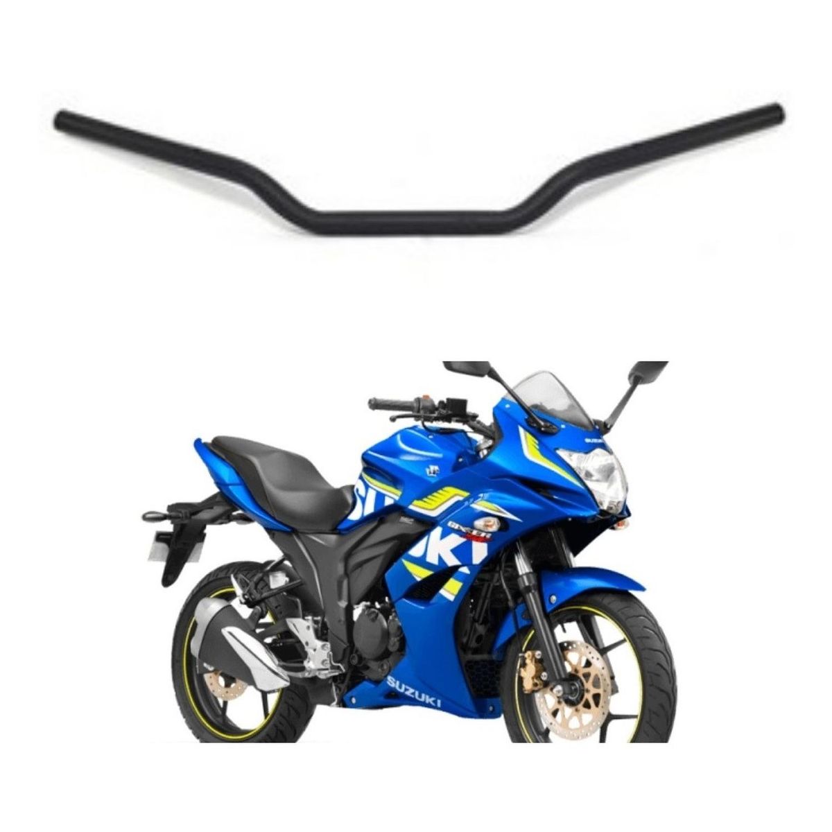 GENERICO - Manubrio Para Moto Suzuki Gixxer 150 Di  Gsxs 150