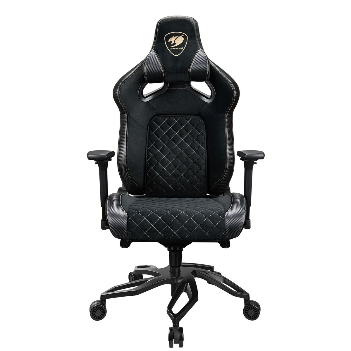 COUGAR - Silla Gamer Ergonomica Cougar Titan Pro V2 Gold F
