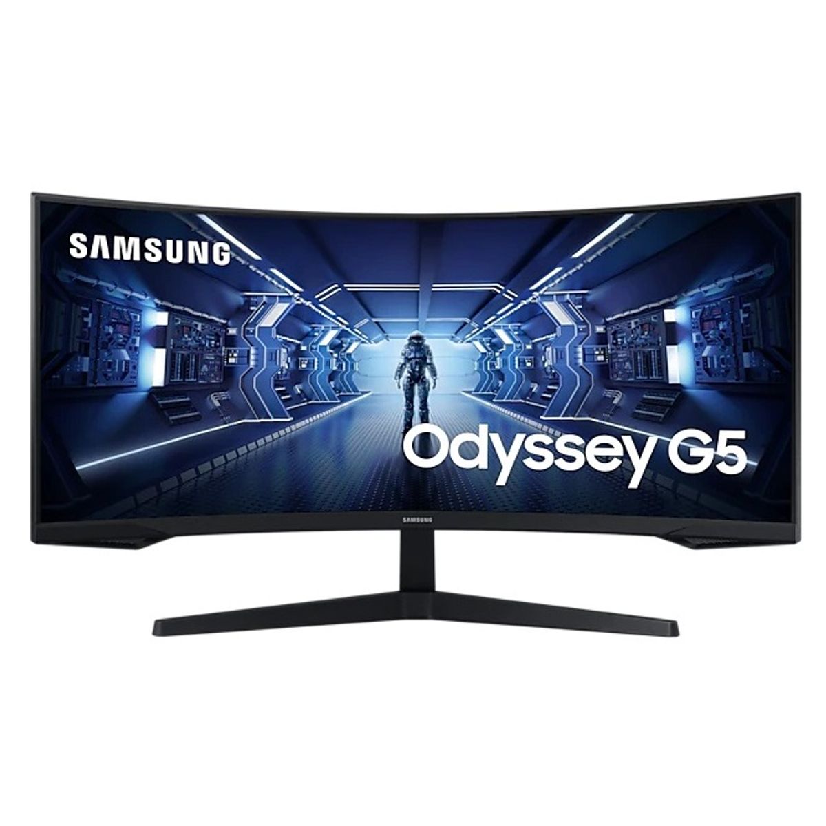 SAMSUNG - Monitor Gamer 34"  Samsung Odyssey G5 G55 - UWQ HD 1ms 165Hz
