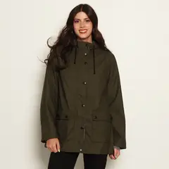 WADOS - CHAQUETA IMPERMEABLE CON CAPUCHA Y BOLSILLOS