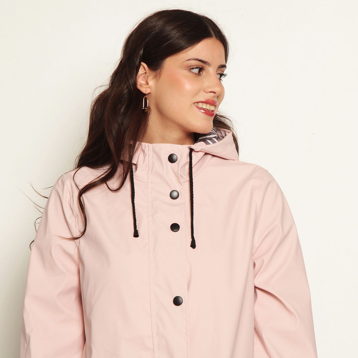 WADOS - CHAQUETA IMPERMEABLE CON CAPUCHA Y BOLSILLOS