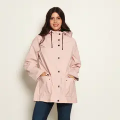 WADOS - CHAQUETA IMPERMEABLE CON CAPUCHA Y BOLSILLOS