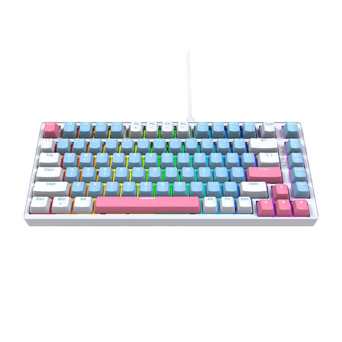 FANTECH - Teclado Fantech ATOM X83 MK612 AME Blue (Switch Taro)