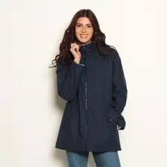 WADOS - CHAQUETA IMPERMEABLE MANGA LARGA CON CAPUCHA