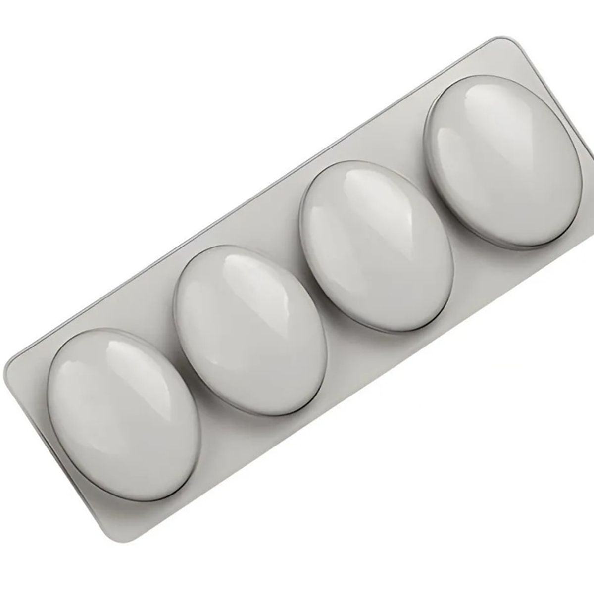 PASTELERIUSCL - Moldes Para Jabones Artesanales Molde Silicona Moldes Para Jabones Molde Ovalado 4 Cavidades