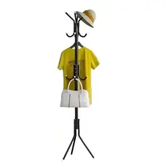 GENERICO - Colgador Perchero Triple Para Sombreros Ropa Carteras