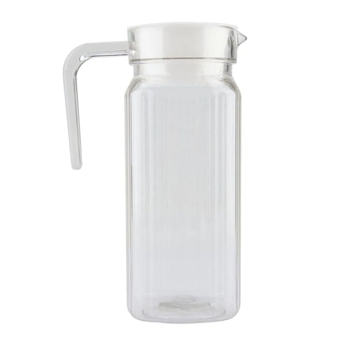 GENERICO - Jarra De Vidrio Agua Jarra De Jugo Jarra Con Tapa Vintage 1 Litro