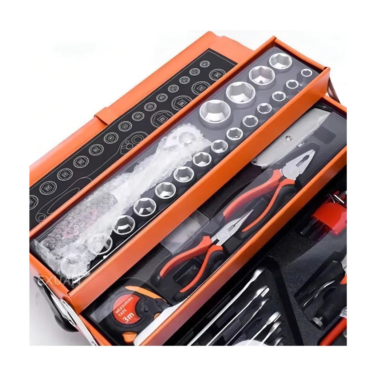GENERICO - Caja De Herramientas Generac Set 85 Pieza Plegable 5 Niveles