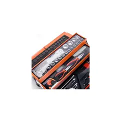 GENERICO - Caja De Herramientas Generac Set 85 Pieza Plegable 5 Niveles