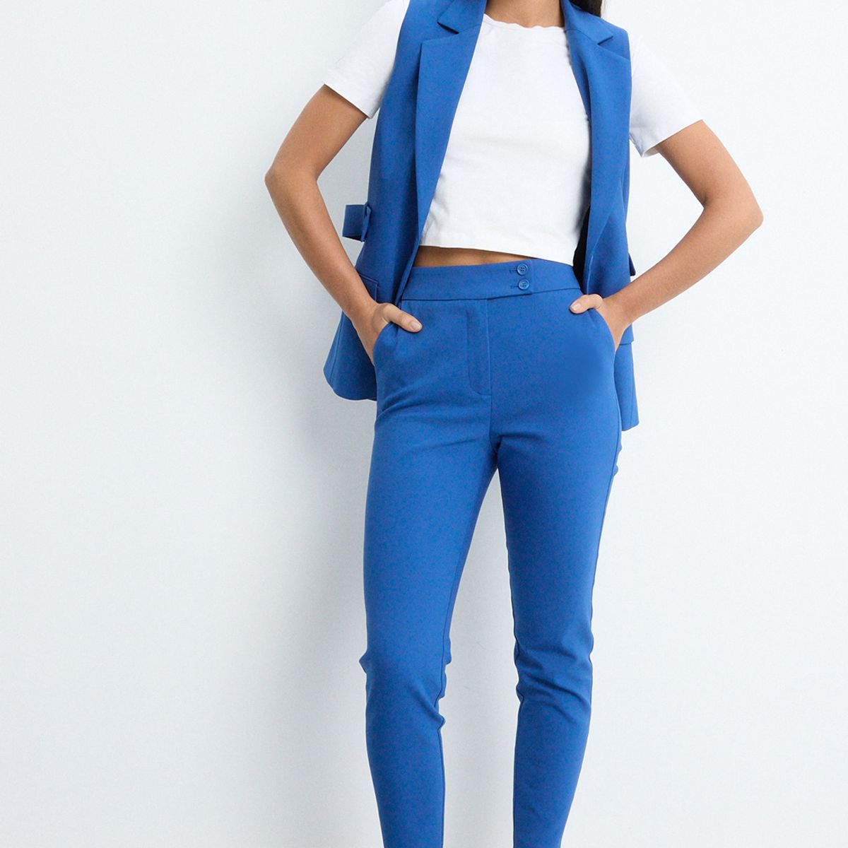 IO - Pantalon Mujer Azul IO