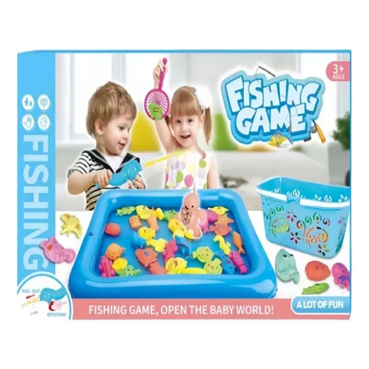 GENERICO - Juguete de Pesca Milagrosa Piscina Niños-Niñas