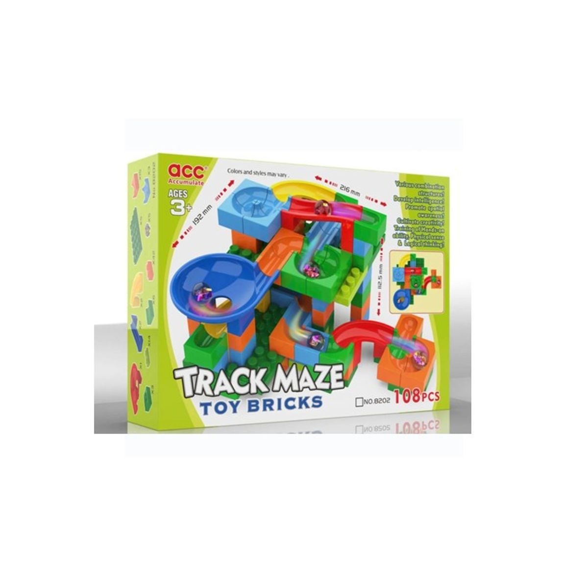 GENERICO - Laberinto Track Maze - Toy Bricks 108