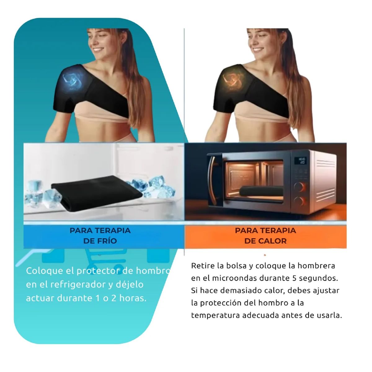 GENERICO - Compresa De Gel Multiusos Frio-calor Hombro Rodilla Cadera