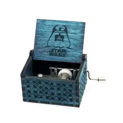 GENERICO - Cajita Musical Star Wars Color Azul