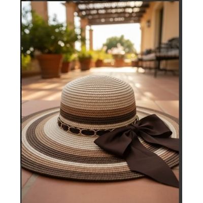 Imagen 2 del producto Sombrero Mujer Playa Plegable Para El Sol Protección Uv