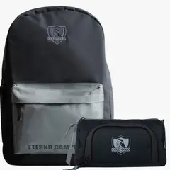 MOOSE - Pack Escolar de Mochila y Estuche Colo Colo