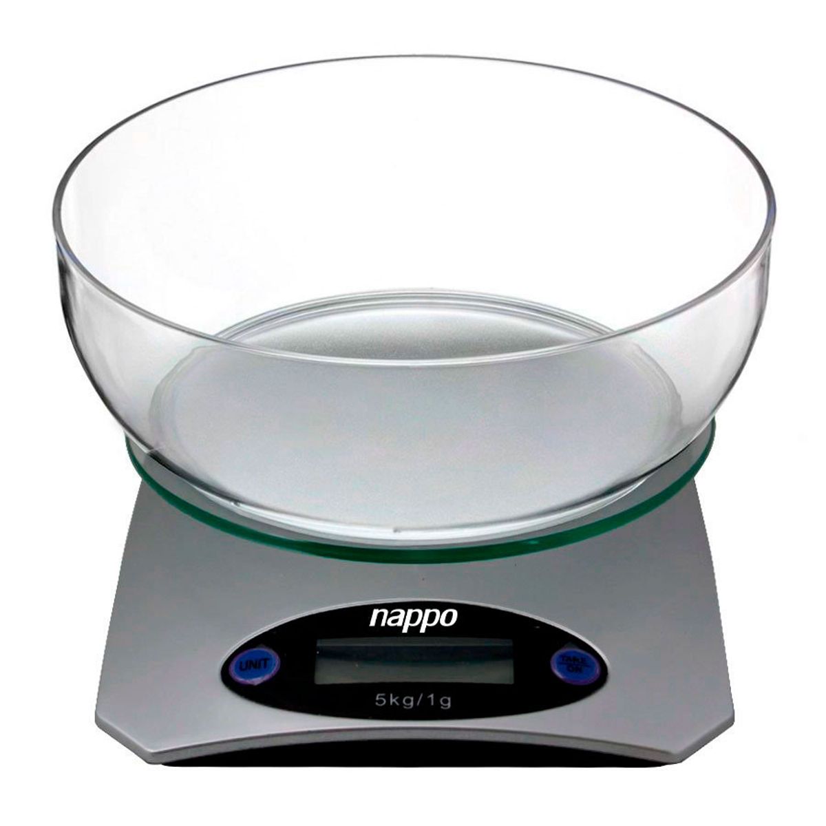 NAPPO - Balanza De Cocina Nappo Digital con Bowl Hasta 5Kg