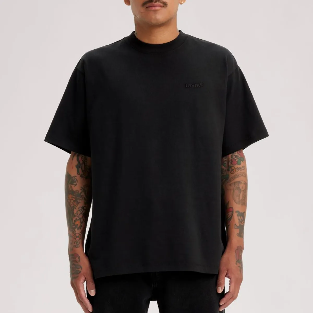 LEVIS - Polera Hombre Vintage Tee Negro Levis