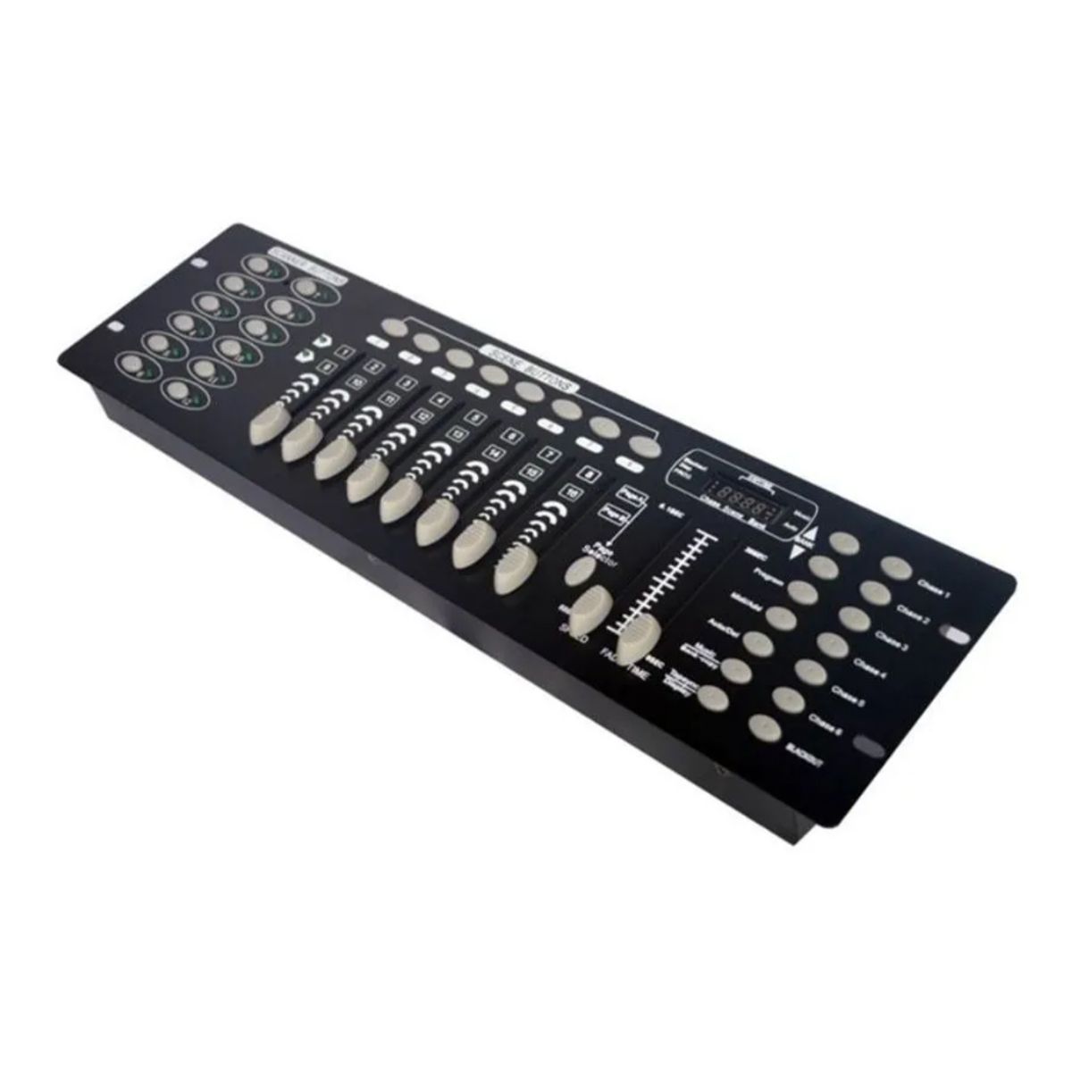 GENERICO - Controlador Dmx 512 Consola Mesa Iluminación 192 Canales Color Negro