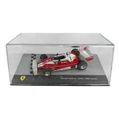 FORMULA 1 - Auto Ferrari 312 T2 1976 #1 Niki Lauda Caja Acrilica IXO 1:43