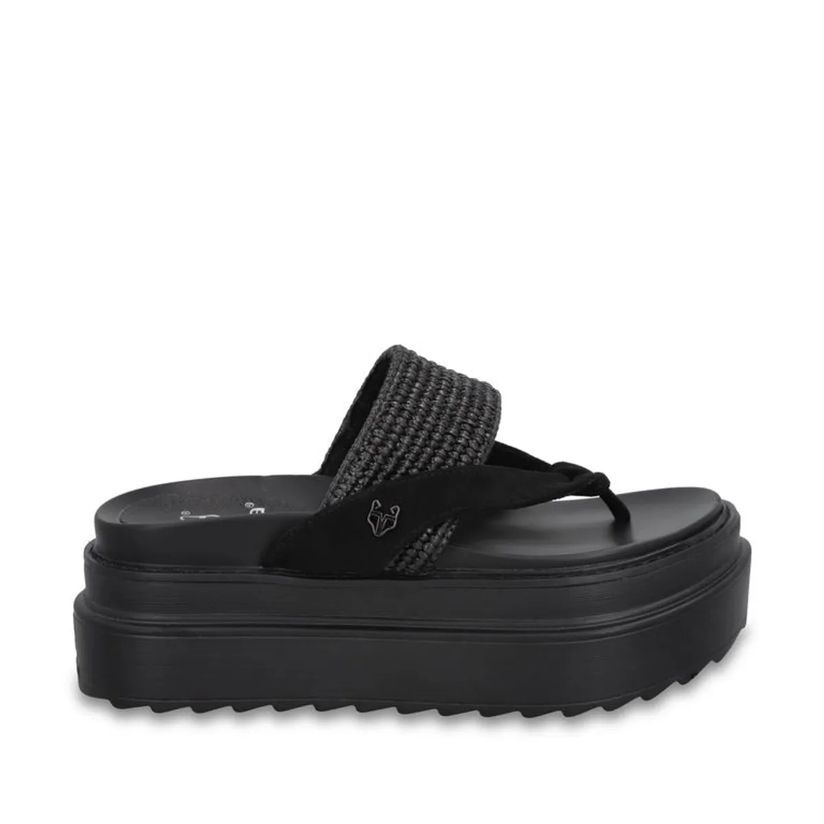 GOTTA - Sandalia Plataforma Negra Mujer 2523423