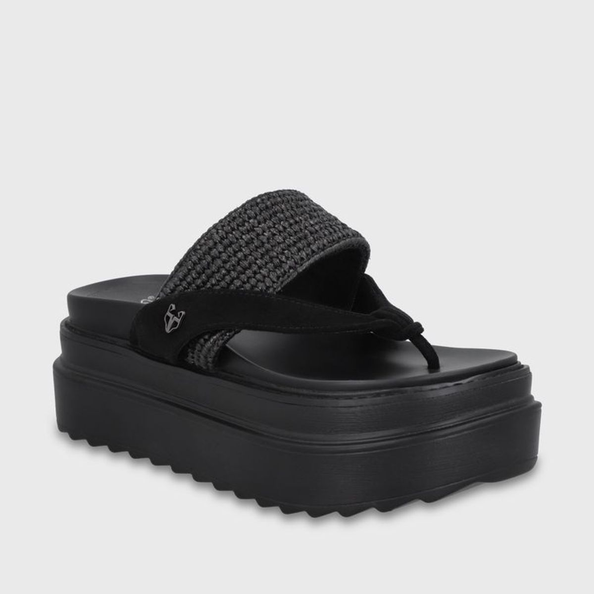 GOTTA - Sandalia Plataforma Negra Mujer 2523423