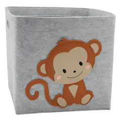 HD HOGAR SPA - Pack 2 Caja De Almacenamiento Para Niños Cubo Con Animales