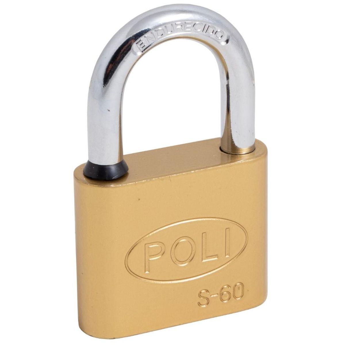 POLI - CANDADO POLI S 60MM BR-CJ 3 LLAVES 157160