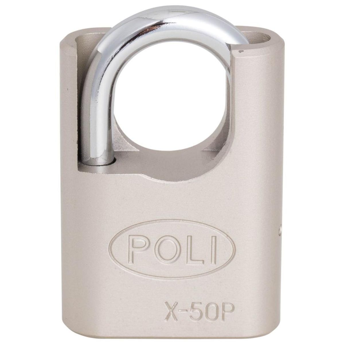POLI - CANDADO POLI X 50P MM CHOMBRO NIQUEL