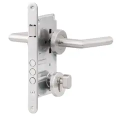 YALE - Cerradura Embutida Toscana B40 para Dormitorio y Oficina Llave-Perilla AI