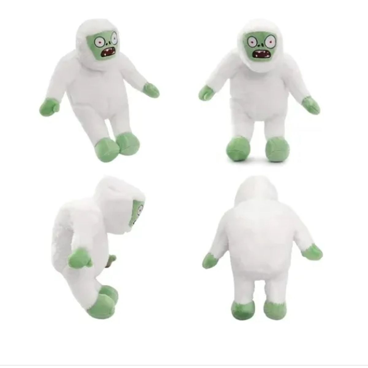 GENERICO - Peluche Plantas Vs Zombies PvZ Zombie Yeti 15cm
