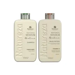 GENERICO - Kit Alisado Biotina Natural System Premium 1000 ml