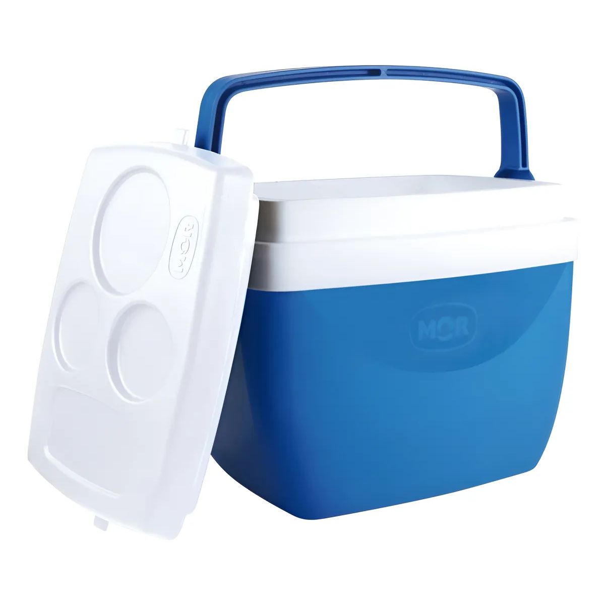 MOR - Cooler Nevera 12 Litros Mor Hielera Termica 13 Latas Azul