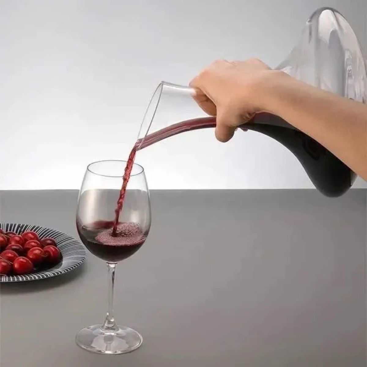 GENERICO - Decantador Para Vino Aireador Vino De Vidrio Aireador 1500mL