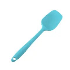 GENERICO - Cuchará Pequeña Silicona 21 CM Genérico Celeste